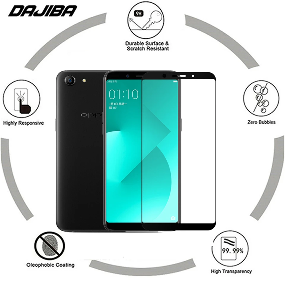 9H 3D полное покрытие закаленное стекло для OPPO A83 A77 A73 Защитная пленка экрана A 73 77 83