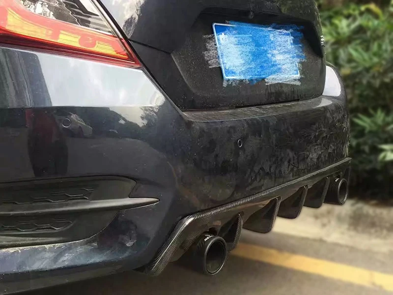 Автомобильные аксессуары для Honda 10th Generation Civic FC CM-Style задний диффузор из