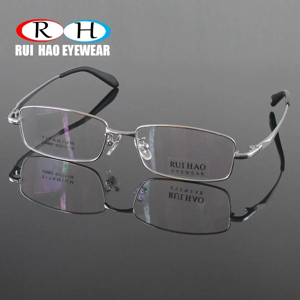 Оправа для очков без оправы Мужская из чистого титана 9867|eyeglass frame eyewear|frames eyeweareyewear
