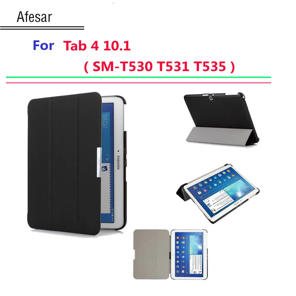 Горячая Распродажа Ультратонкий чехол для Samsung Galaxy Tab 4 10 1 Smart Cover с функцией