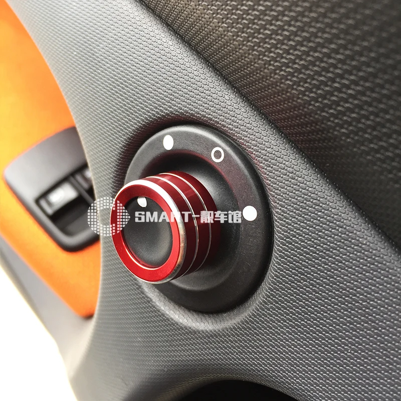 Автомобильные аксессуары- Смарт 453 Fortwo Forfour зеркало заднего вида Ручка кольцо автомобильные зажимы патрон(Smart Edition не может использовать