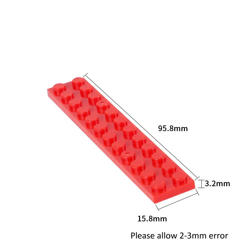 Тонкие небольшие кирпичи 2X12 1 упаковка около 100 г DIY креативные самоблокирующиеся