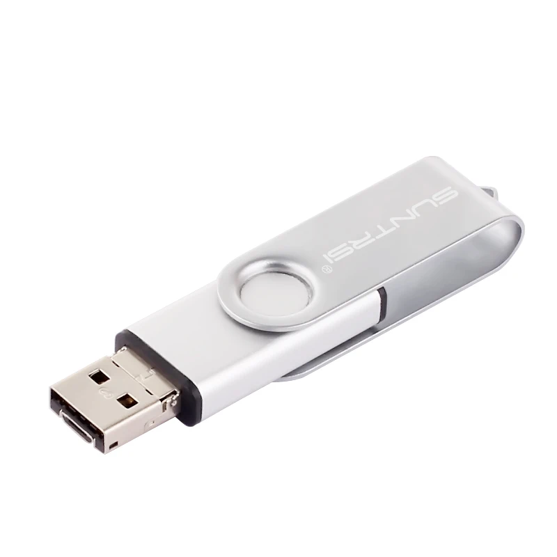 Suntrsi OTG USB флеш-накопитель для смартфонов и ПК высокоскоростной 2 0 8 ГБ 16 32 Флешка в 1
