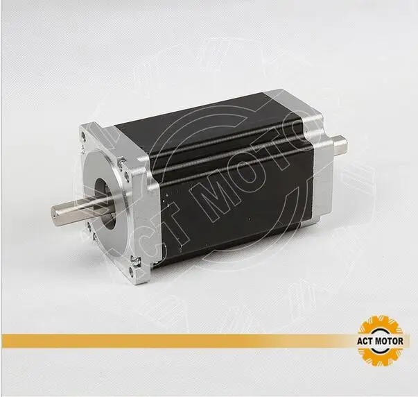 Действовать двигатель 1 шт. Nema34 шаговый 34HS5435B двойной вал 1600oz 3.5A + драйвер DM860 7.8A