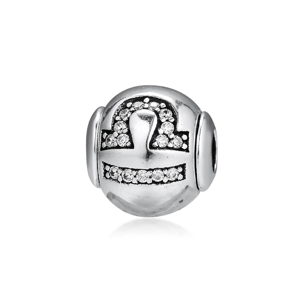 Подходит для Pandora шармы эссенции браслеты весы бусины 100% 925 пробы серебряные