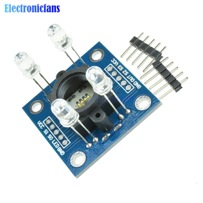 Детекторный модуль TCS230 TCS3200 датчик распознавания цвета для Arduino BEST | Электронные