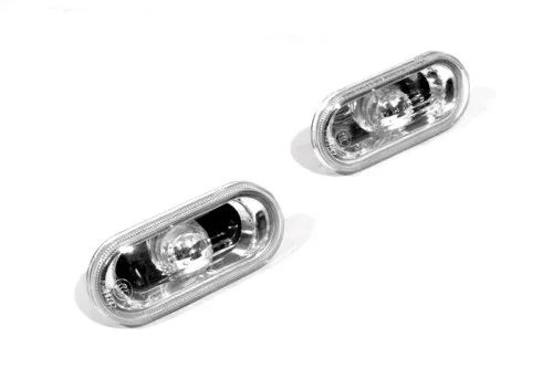 

New Free shipping Clear Side Marker Light Smooth Lens for vw Polo 9N3