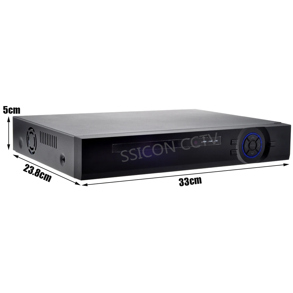 SSICON 8CH* 4MP/4CH* 5MP Обнаружение движения H.265 4K NVR 4 Мегапиксельная сетевая камера видеорегистратор XMEYE приложение ONVIF P2P HDMI VGA CCTV NVR