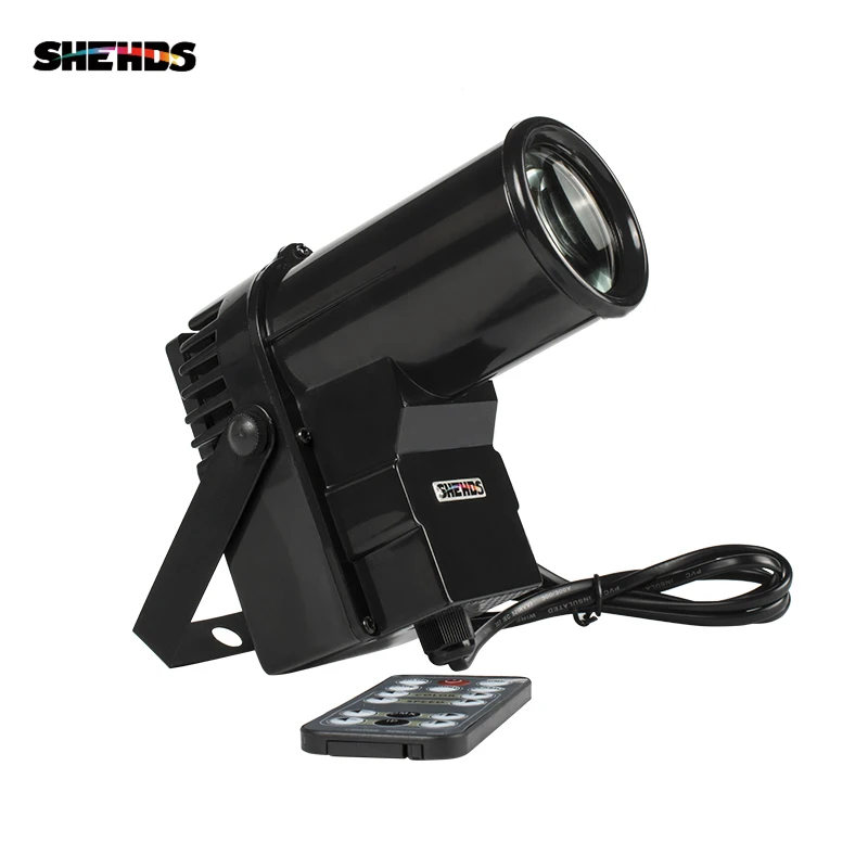 Светодиодный мини прожектор с дистанционным управлением 10 Вт 4 в 1 светодиодный