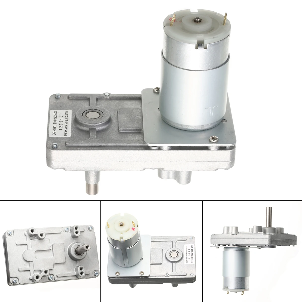 Прочный DC12V-24V Takanawa 555 мотор-редуктор металлический высокий крутящий момент низкий уровень шума 555 мотор-редуктор для электроприводной занавес печи