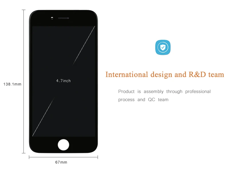 Класс AAA + TIANMA для iphone 5G 5s 5c 6G 6s ЖК дисплей сенсорный экран дигитайзер Pantalla в сборе 5