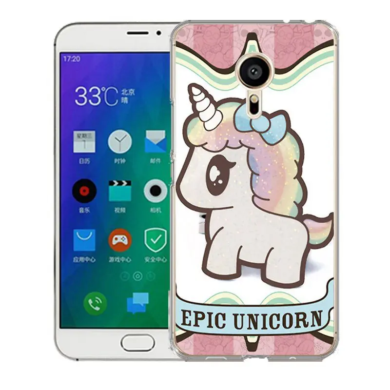 QMSWEI мягкий чехол для телефона из ТПУ Meilan MX6 pro6 u10 u20 E2 m3 M5 M5s Металл note3 Единорог