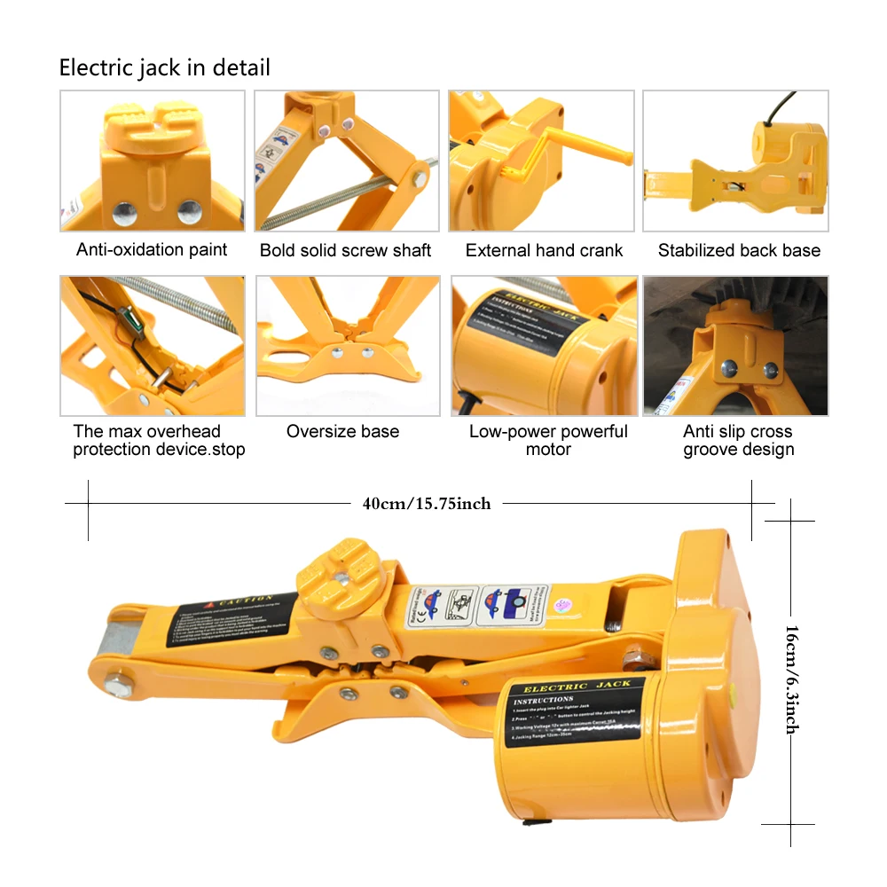 Бесплатная доставка Электрический домкрат с низким подъемом 2 тонны|car lifting jack|lift