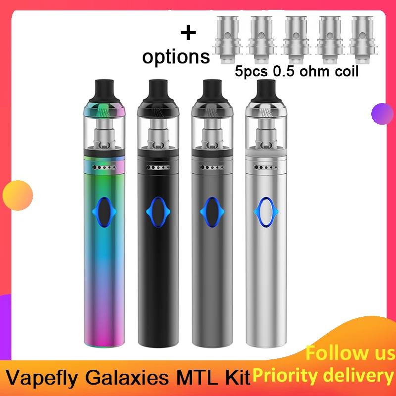 Vape комплект Vapefly Galaxy MTL 1400 мАч батарея с емкостью 1 8 мл емкость бака подходит