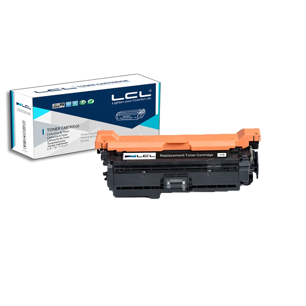Лазерный тонер-картридж LCL 507X 507A CE400X CE401A CE402A CE403A (4 упаковки) совместимый с HP Enterprise