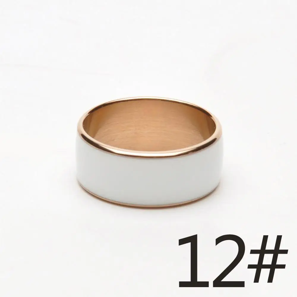 whiteSIZE12 Смарт Кольцо носимых Jakcom Timer2(MJ02) NFC волшебный замок приложения, Волшебная визитная карточка ссылка поделиться файлы для NFC мобильного телефона - Цвет: whiteSIZE12
