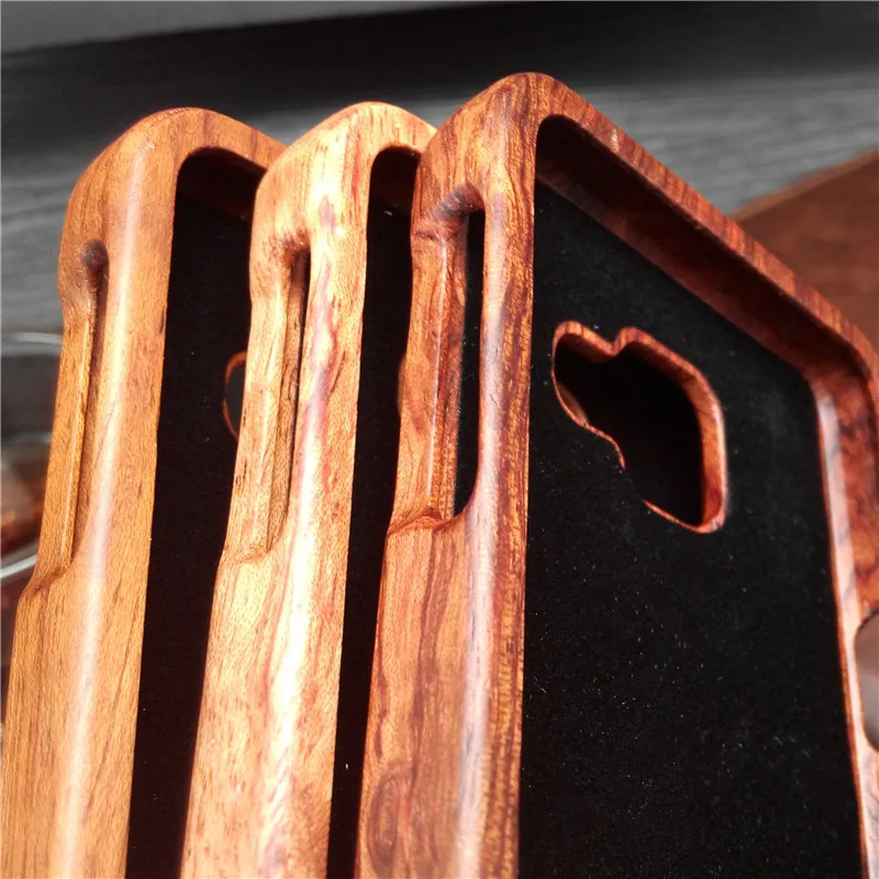 Wood Cases For Samsung A3 2016 Original Real Grain Back Cover Coque A5 S9 Plus Wooden Phone Housing Fundas |