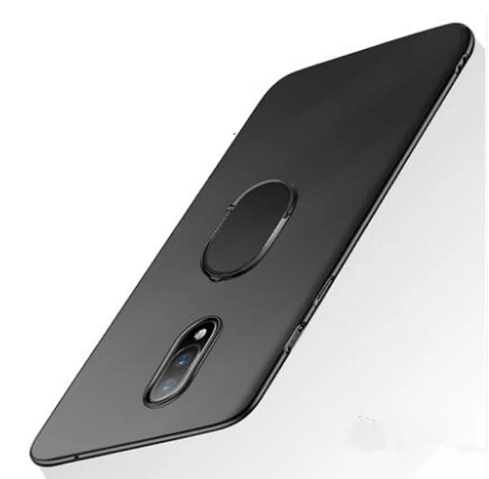 Чехол для Meizu 15 Lite автомобильный держатель с кольцом на палец мягкая Матовая