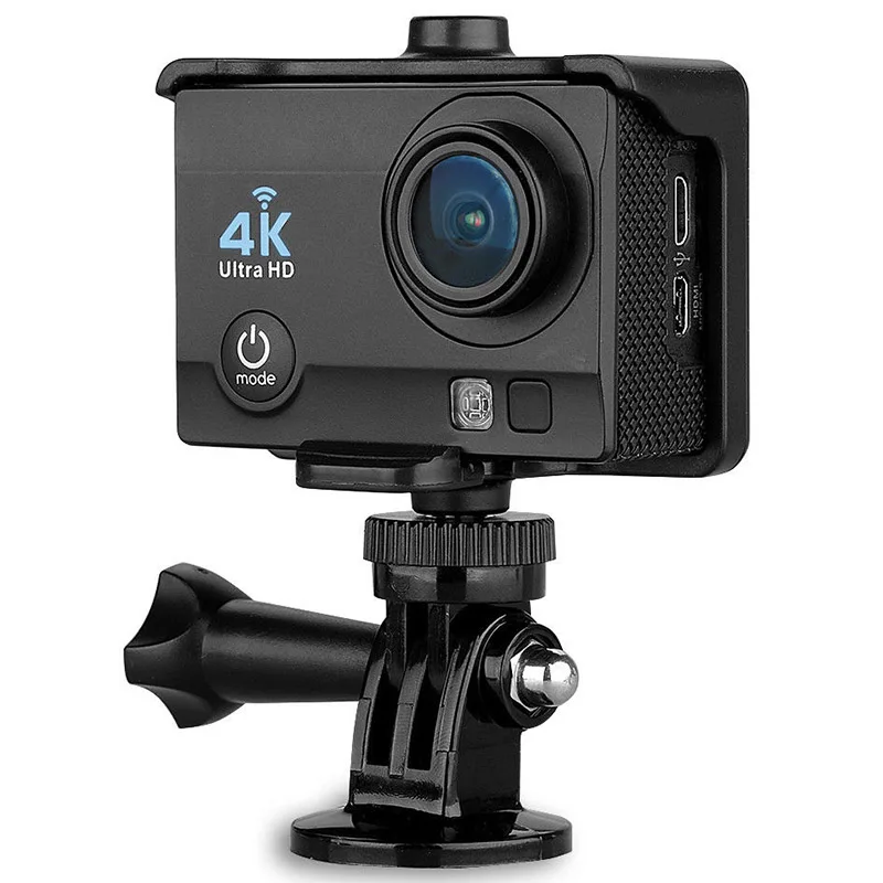 170 градусов 4K Ультра HD шлем Спортивная WiFi камера водонепроницаемый автомобильный