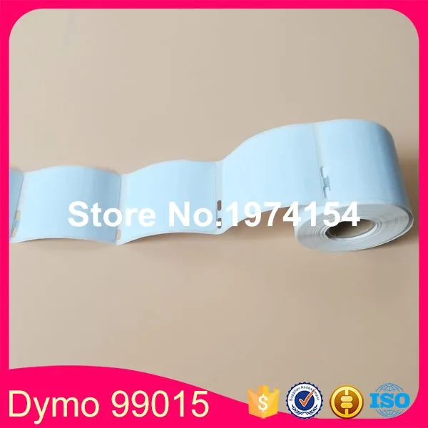 10 рулонов белых Этикеток Dymo 99015 совместимых с принтером LabelWriter 320 Turbo SLP 450 440 54 мм * 70