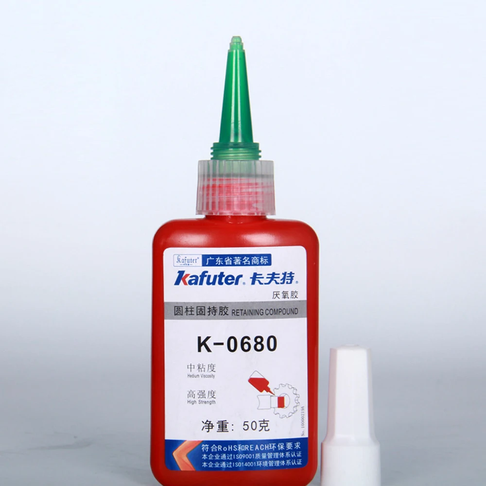 Kafuter K-0680 50g High Strength Anaerobic Adhesive Metal Screw Lock Glue Thread Seal Anti Rust Up Bonding Hypoxia | Обустройство