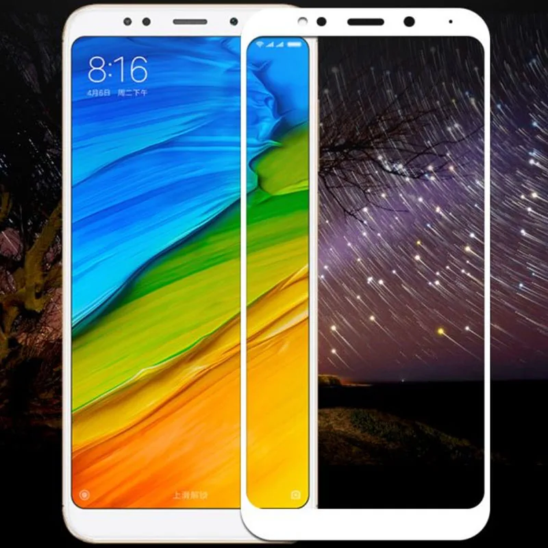 Защитный чехол для Xiaomi Redmi 5 Plus защита экрана из закаленного стекла Ksiomi Xiomi Xiami Xaomi