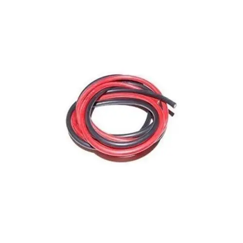1 м 14AWG мягкий кремниевый провод черный 50 см + красный | Электроника