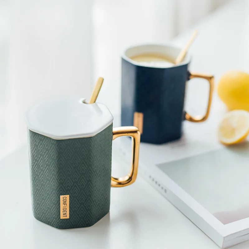 Простая японская керамическая чашка INS креативные офисные кофейные чашки для пар