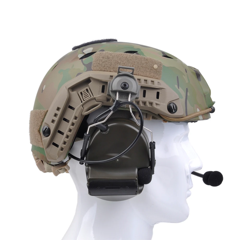 Z Tactical Softair авиационная гарнитура Comtac ii Гарнитура для быстрых шлемов и