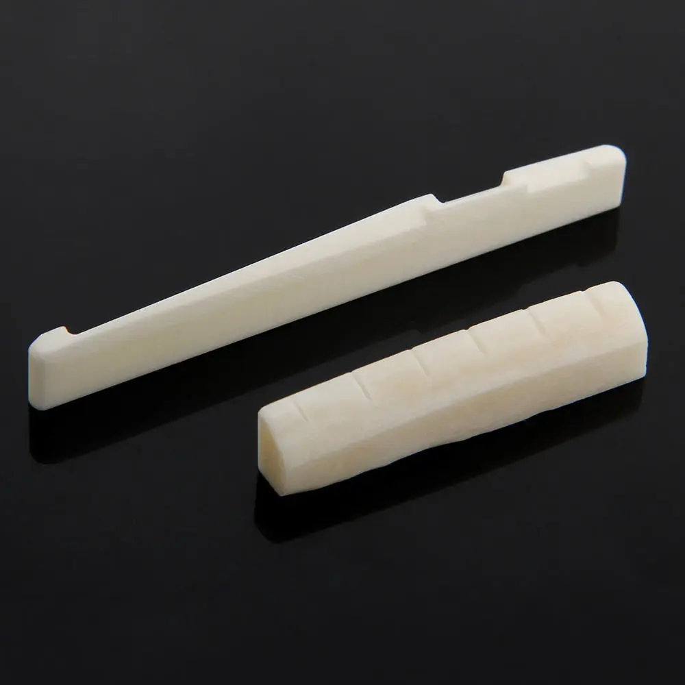 IRIN 1 Set Bone Bridge Pins Nail Nut Saddle Part For Acoustic Folk Guitar Strings Fixed Cone String Nails | Спорт и развлечения