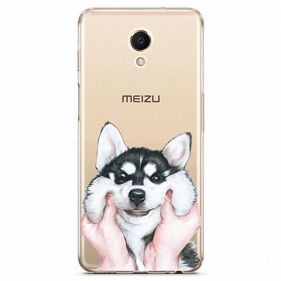 Мягкий силиконовый чехол из ТПУ 5 7 &quotMeizu M6S защитный с рисунком для телефона Mblu S6