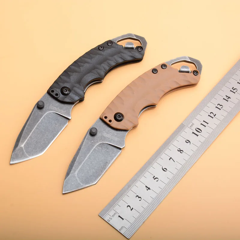 Folding knife Kershaw 8750 outdoor camping Knife 8cr13mov blade Aviation aluminum handle hunting survival tactical EDC tools