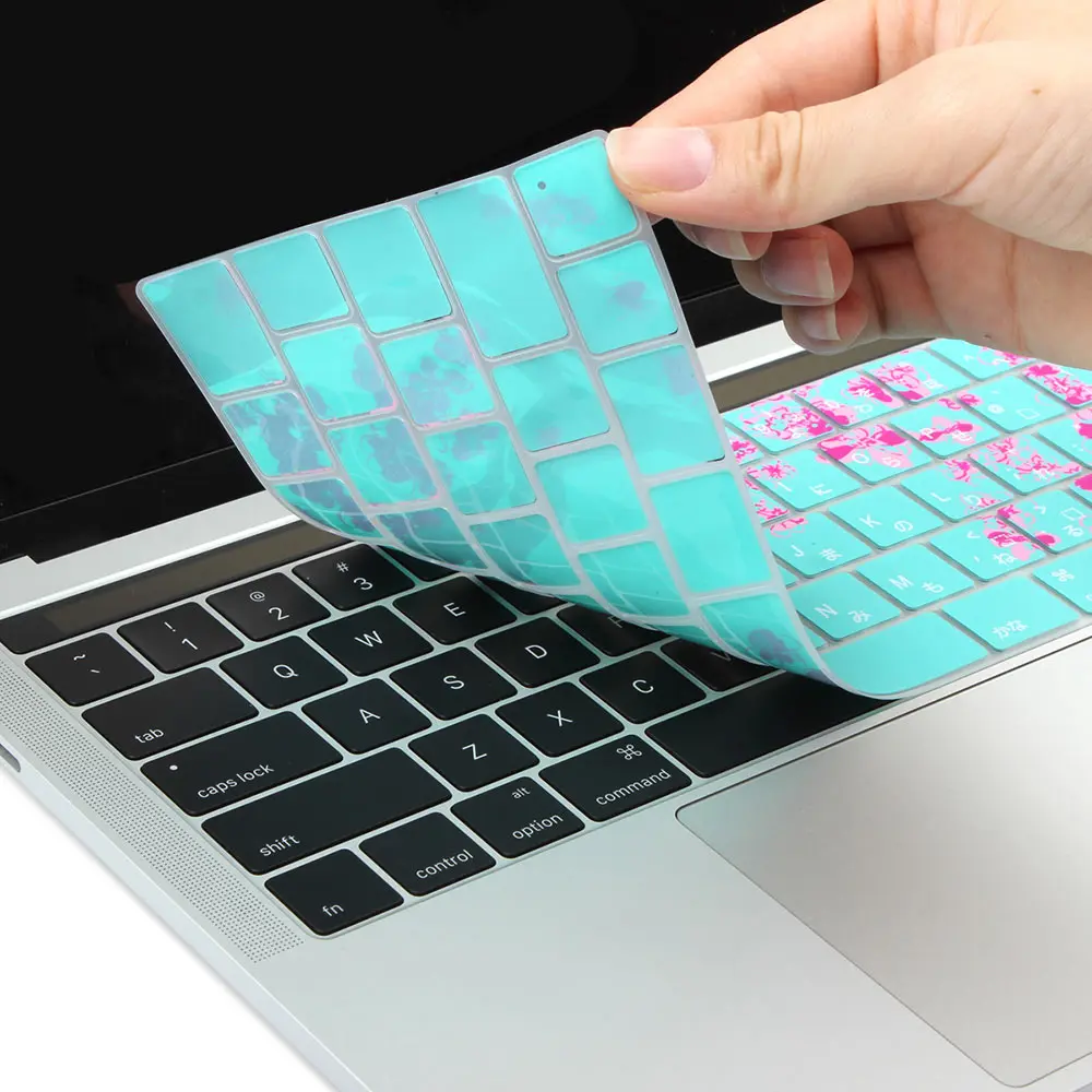Batianda Pro 13 3 Cherry японский Клавиатура кожного покрова для 2016/MacBook 2017 retina 15 дюймов с Touch