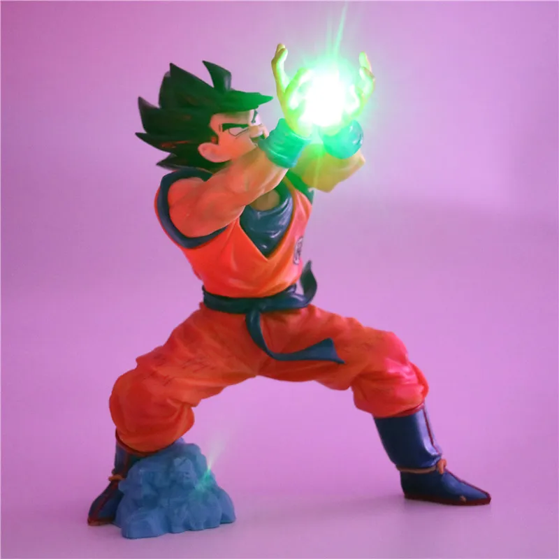 ПВХ мультфильм модель игрушки подарок лампы Аниме Dragonball Z Figuras Dbz Dragon Ball фигурку