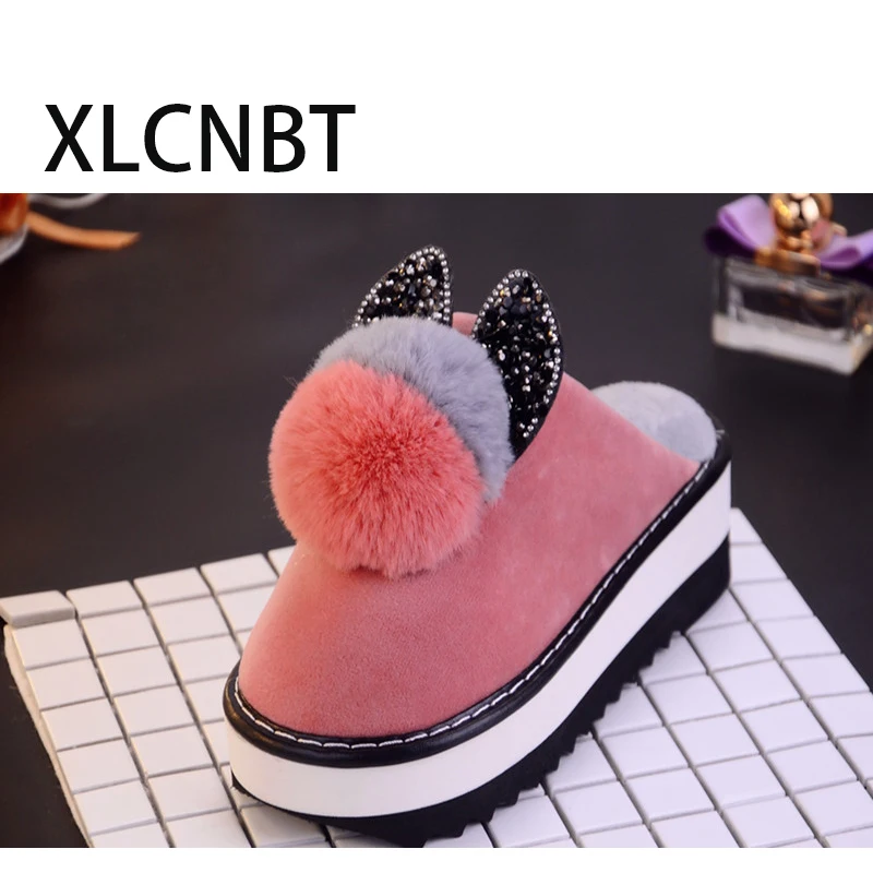 Тапочки для спальни новый стиль 2018 непромокаемые Мультяшные тапочки женская