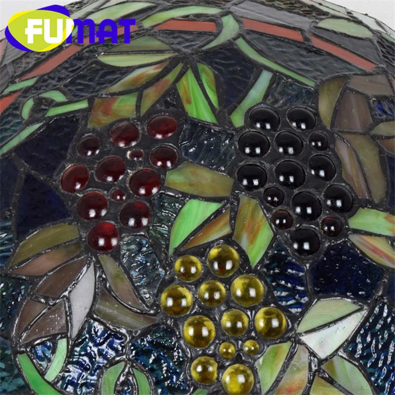 Настольные лампы FUMAT в европейском стиле Тиффани витражные