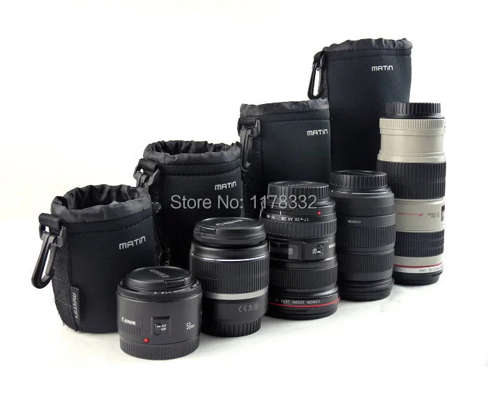 Неопреновый мягкий чехол для объектива камеры DSLR Sony S/M/L/XL | Электроника