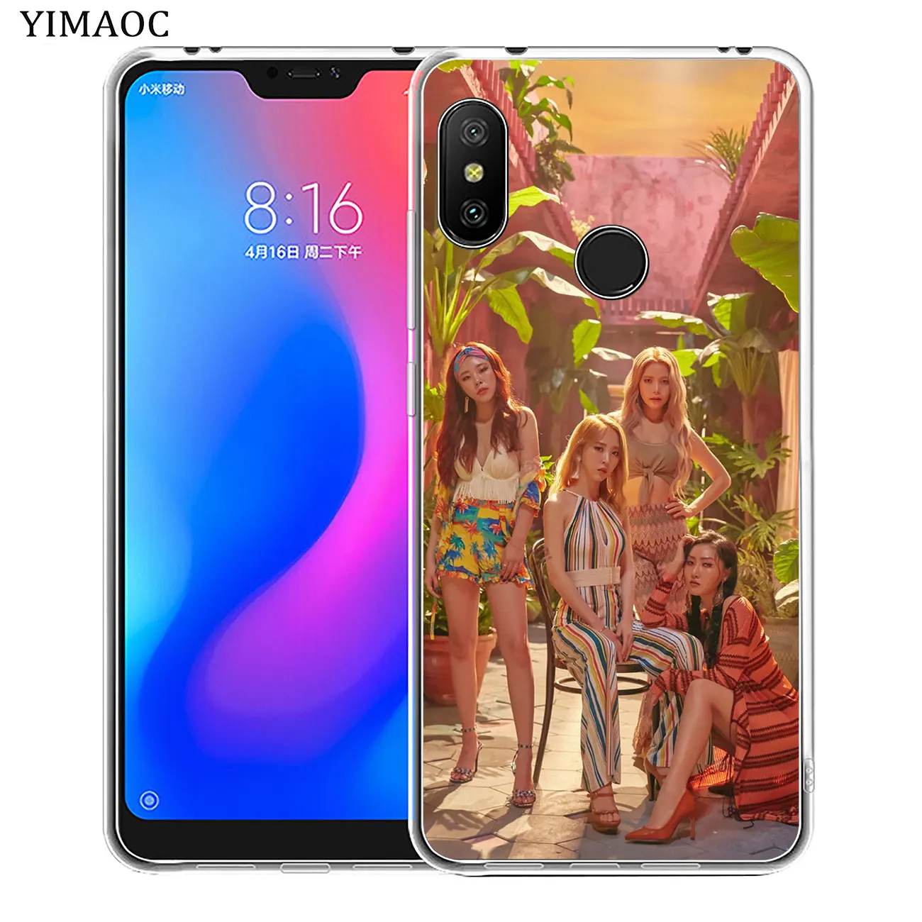 Мягкий силиконовый чехол для телефона YIMAOC kpop mamamoo Xiaomi MI Redmi 8A 7A 6A 5A 4X Note 8 7 6 Pro 5