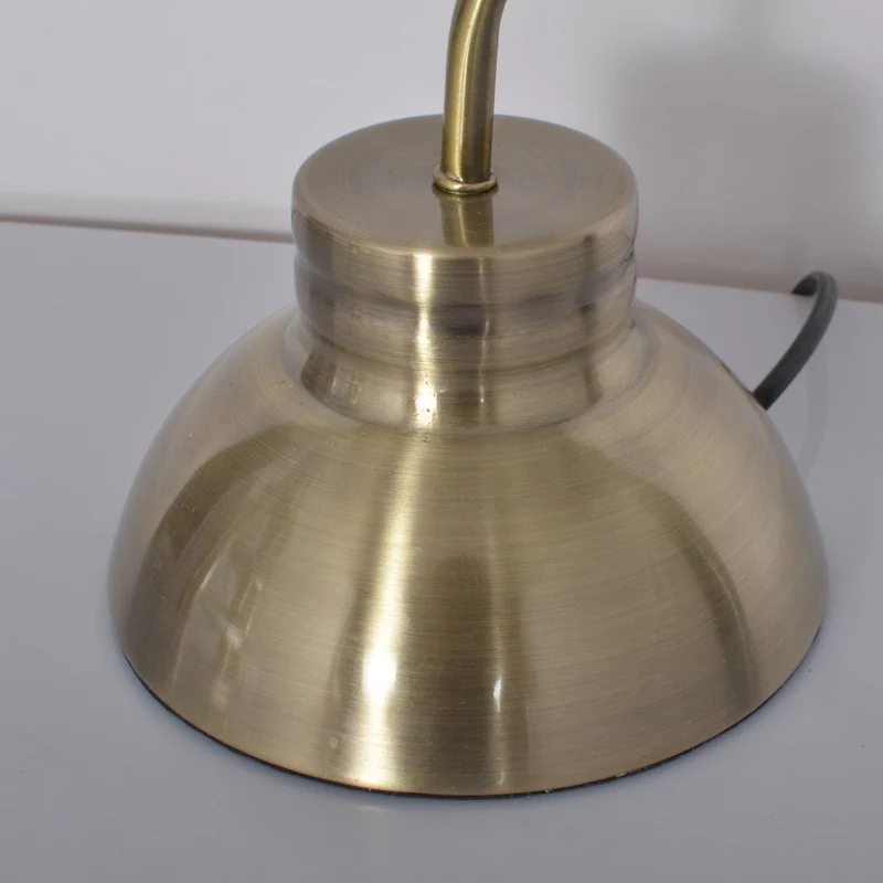 

Loft Vintage Glass Reading Table Light Bedroom Reading Lamp For Cafe Bar Hotel