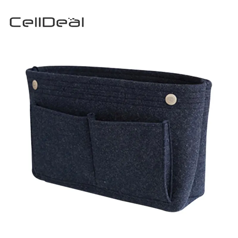 CellDeal High Quality Felt Bag in Casual Travel Multi-pockets Storage Liner Package Fashion Women Handbags | Багаж и сумки