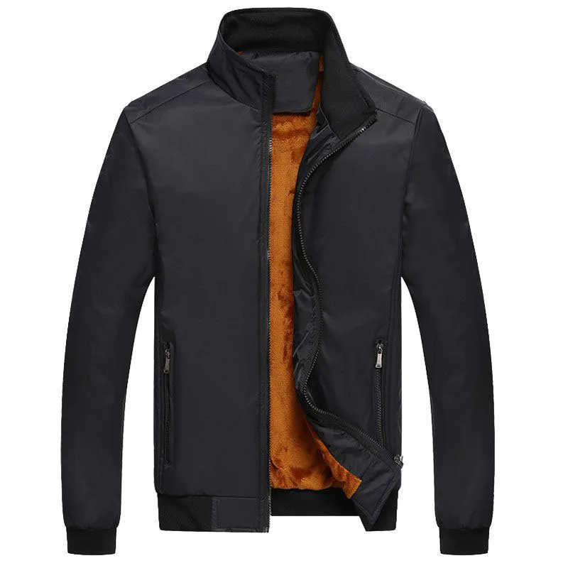 Куртка MFERLIER мужская с длинным рукавом пальто большие размеры 5XL 6XL 7XL 8XL 9XL 2 цвета