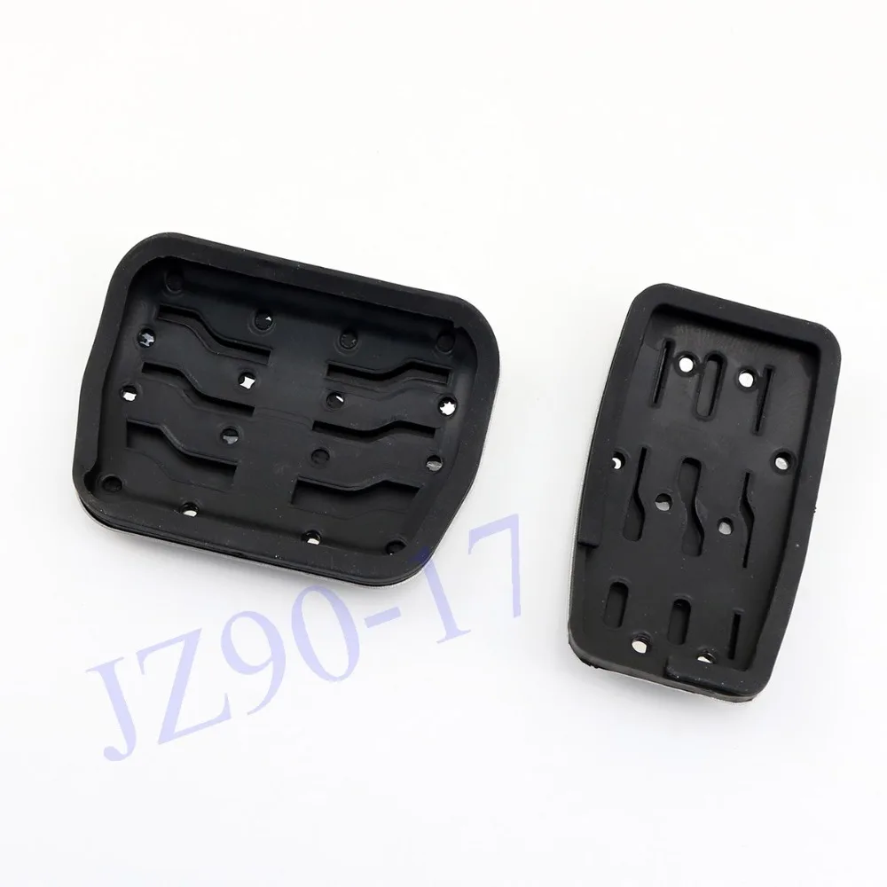 2 шт./компл. без дрели из нержавеющей стали автомобильные накладки на педали