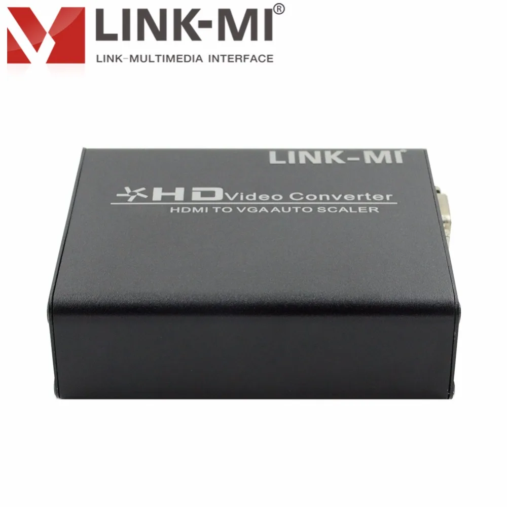 Фото LINK-MI HV01 HDMI к VGA Авто скалер HD видео конвертер с аудио Выход для HD ТВ CRT/ЖК-дисплей СВЕТОДИОДНЫЙ Проектор Монитор до 1080p №4