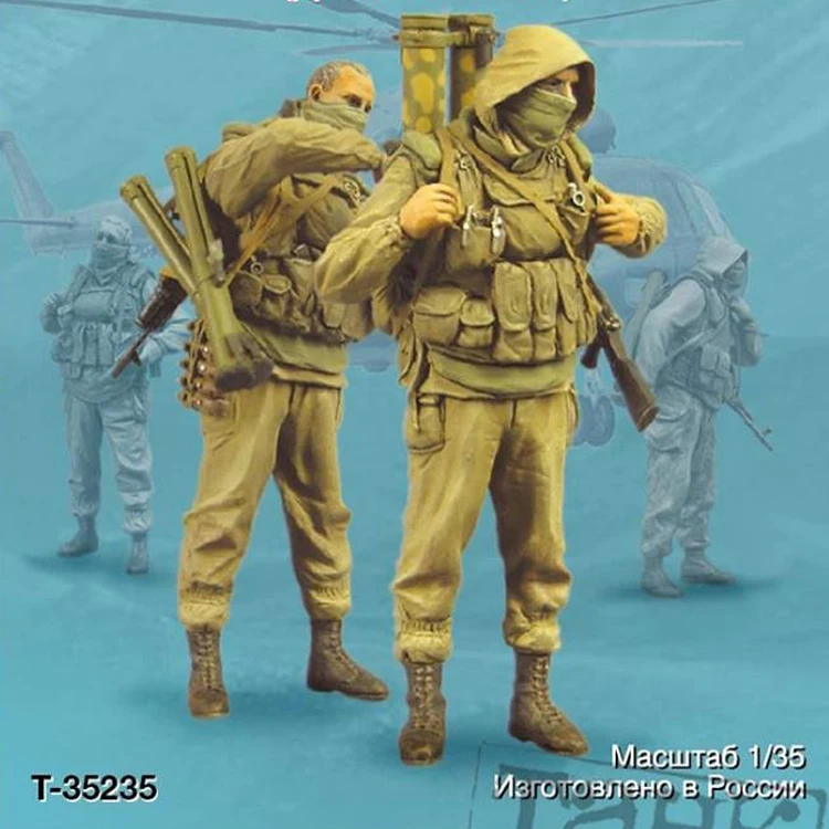 

1/35 солдат спецназа GRU с РПО «Шмель», модель солдата из смолы GK, военная тема Второй мировой войны, разобранный и Неокрашенный комплект