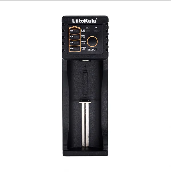 Новинка Liitokala Lii 100B 1 2 В/3 в/3 7 в/4 25 В 18650/26650/18350/16340/18500/AA/AAA зарядное устройство lii100|aaa