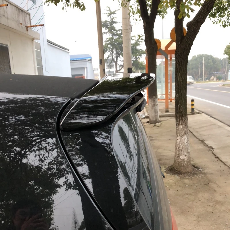 SHCHCG для Merced-Benz Smart Fortwo Forfour 453 Спойлер ABS пластик Неокрашенный праймер цветной спойлер на задний багажник, крыло аксессуары