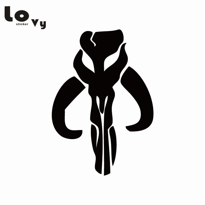 Классический фильм Звездные войны автомобиль стикер мультфильм Боба Фетт Crest