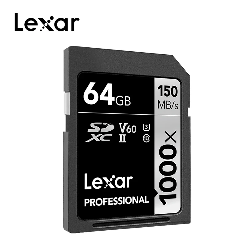 Карта памяти Lexar micro sd класс 10 карта SD 1000x 150 МБ/с./с 128 ГБ 64 32 U3 SDHC SDXC | Компьютеры и