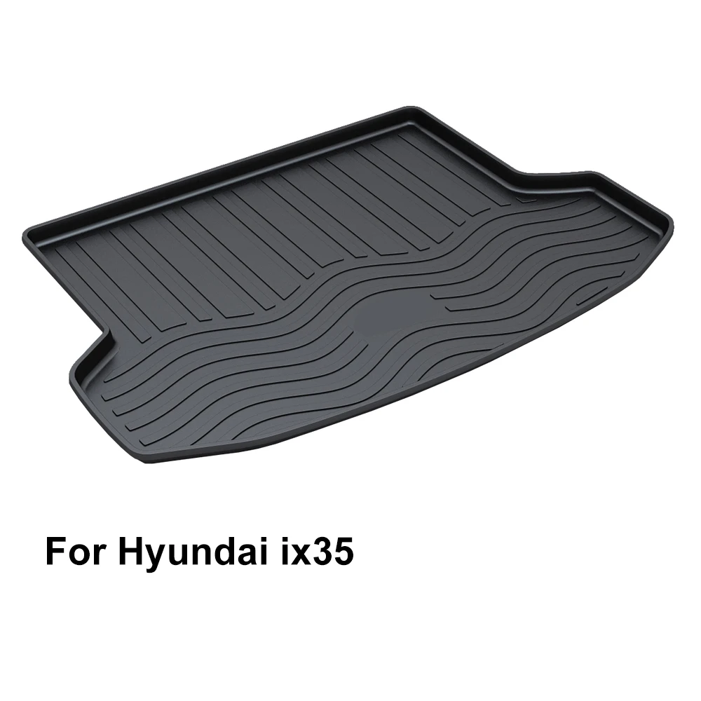 

QUEES Custom Fit Cargo Liner Tray Trunk Floor Mat for Hyundai ix35 2011 2012 2013 2014 2015