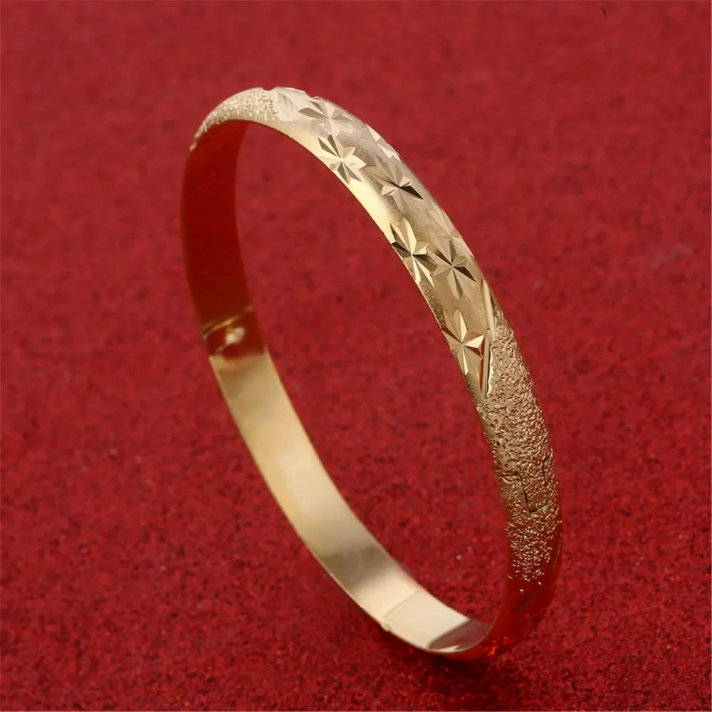 Блестящая Звезда золотой цвет регулируемые Африканские модные браслеты браслет